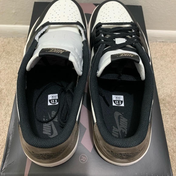 Brand New Jordan 1 Low Mocha Size 12.5 Style #CZ0790-102 - Picture 5 of 12